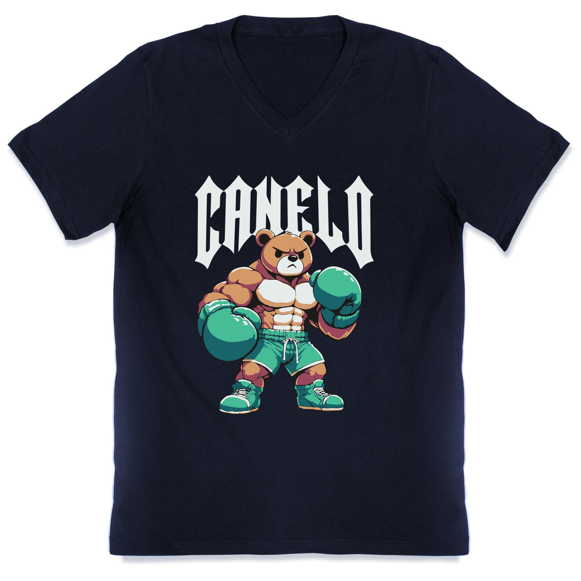 Canelo Teddy Bear V-Neck